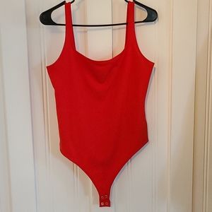 Express square neck body suit